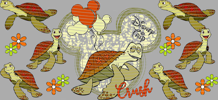 16oz Disney style-D-1212